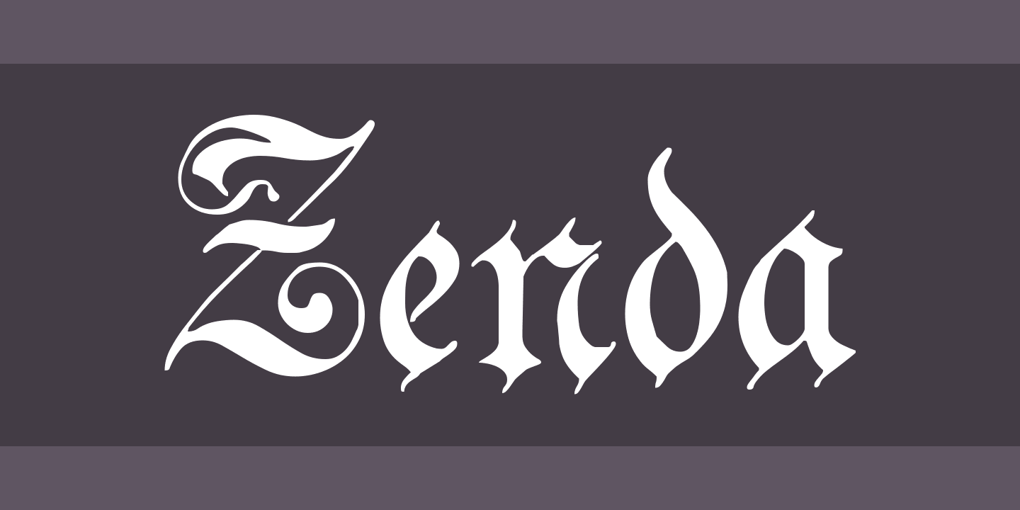 Font Zenda